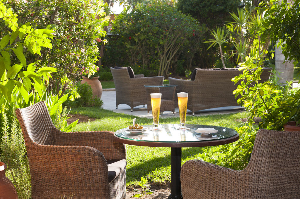 Hipotels Barrosa Palace & Spa Chiclana de la Frontera Ngoại thất bức ảnh The garden
